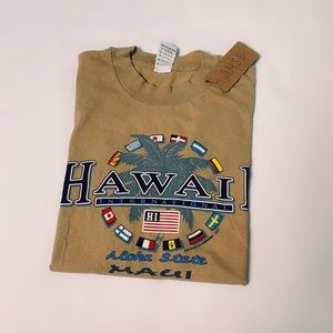 Vintage brown hawaii shirt